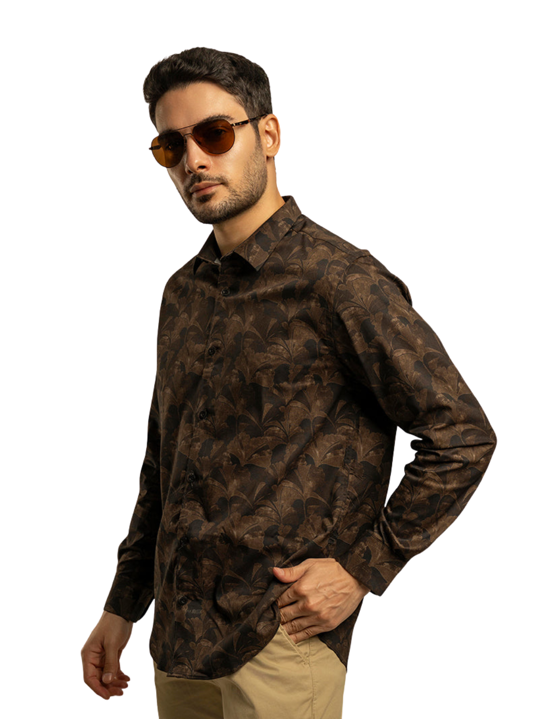 Truffle Leaf Printed Shirt