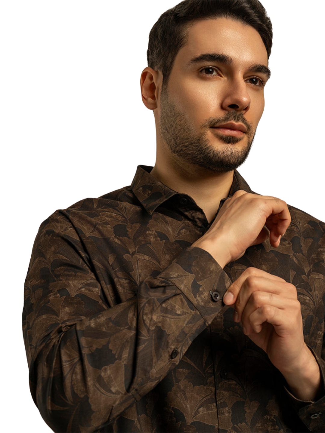 Truffle Leaf Printed Shirt
