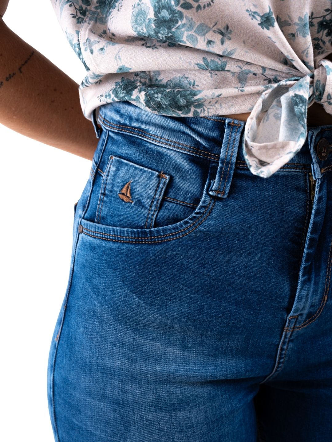 Aura High-Rise Denim
