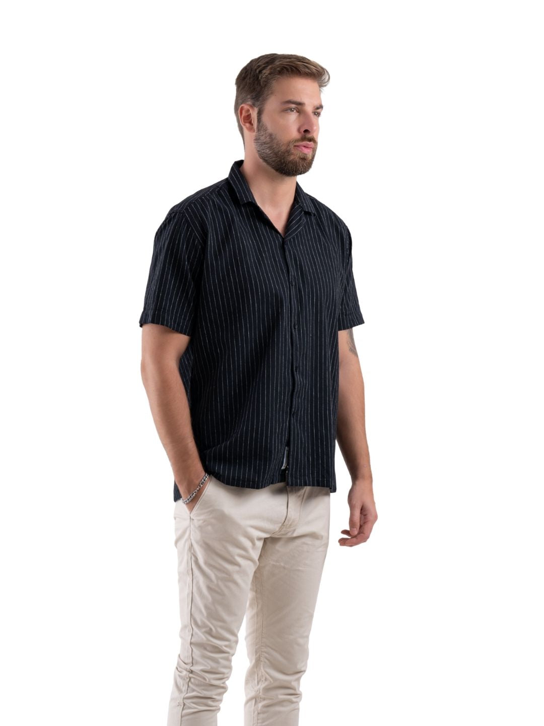 Comfort Shadow Stripe Resort Shirt