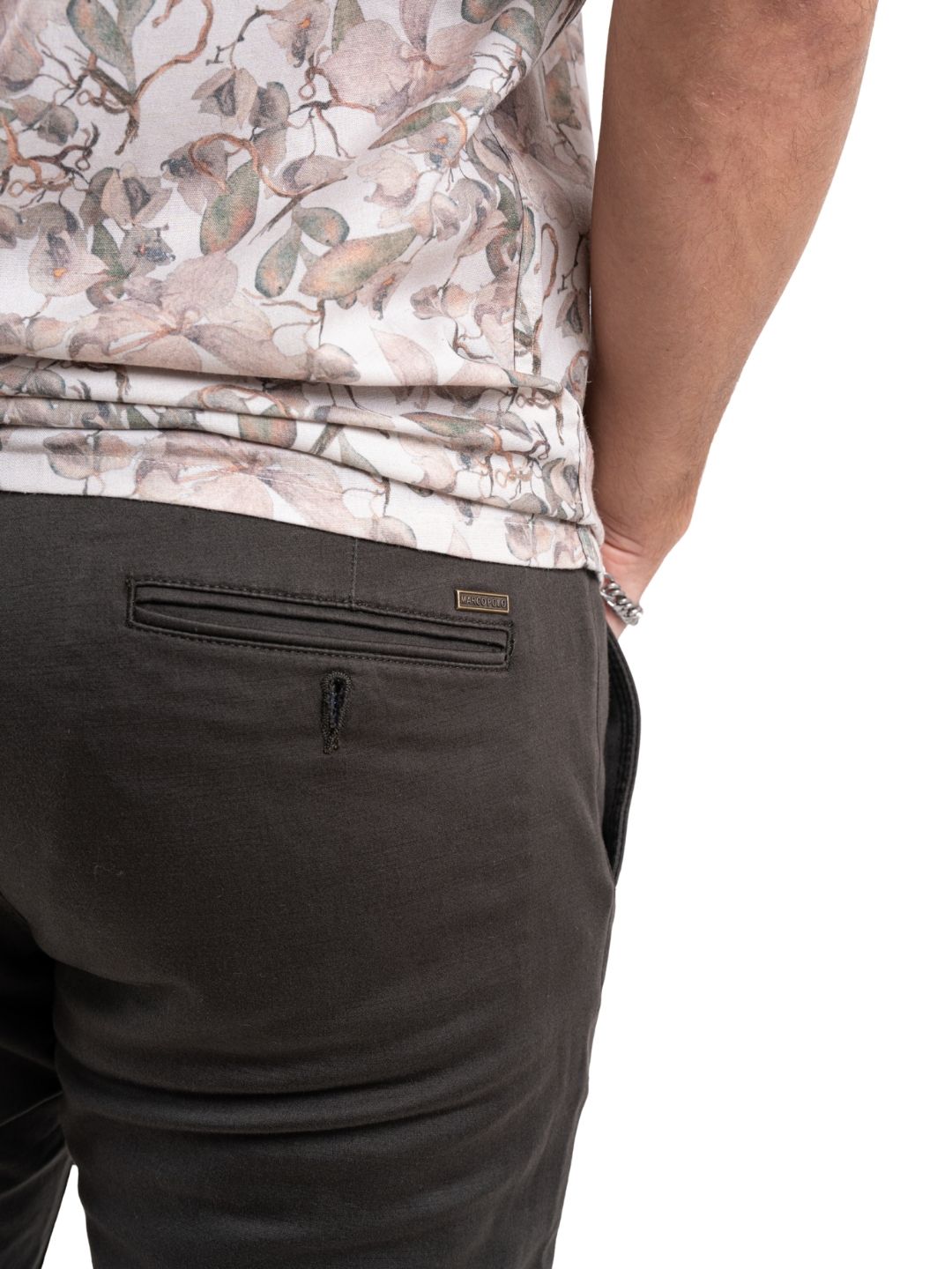 Urban Comfort Nautical Slim Cotton Pant