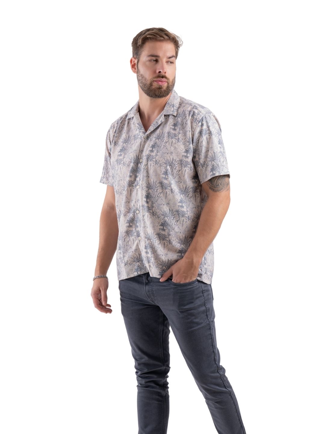 Stone Palm Cuban Unisex Shirt