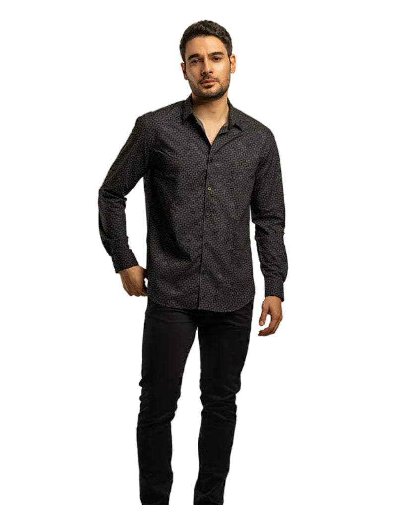 Urban Hex Texture Shirt