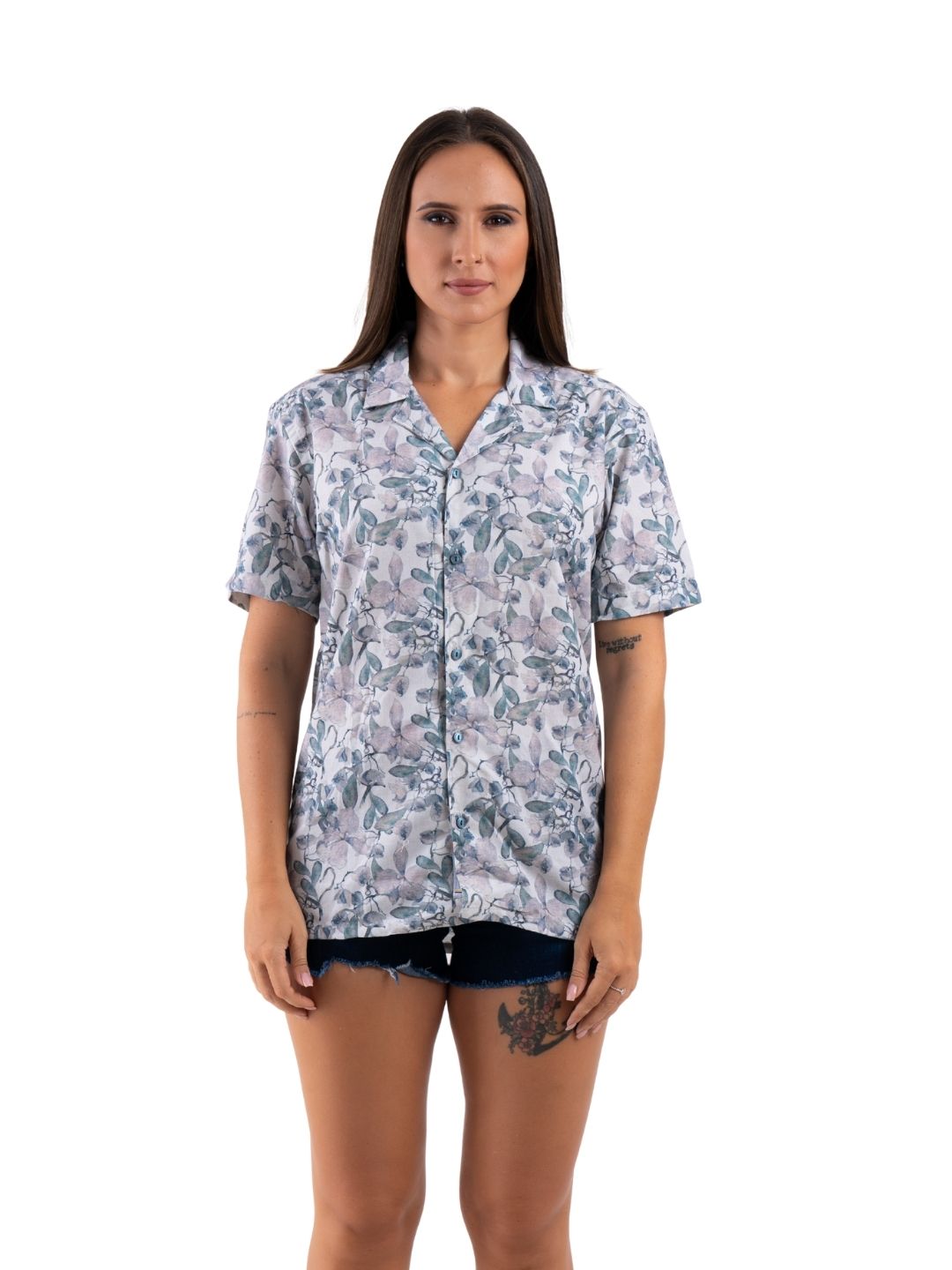 Resort Comfort Horizon Meadow Sketch Shirt