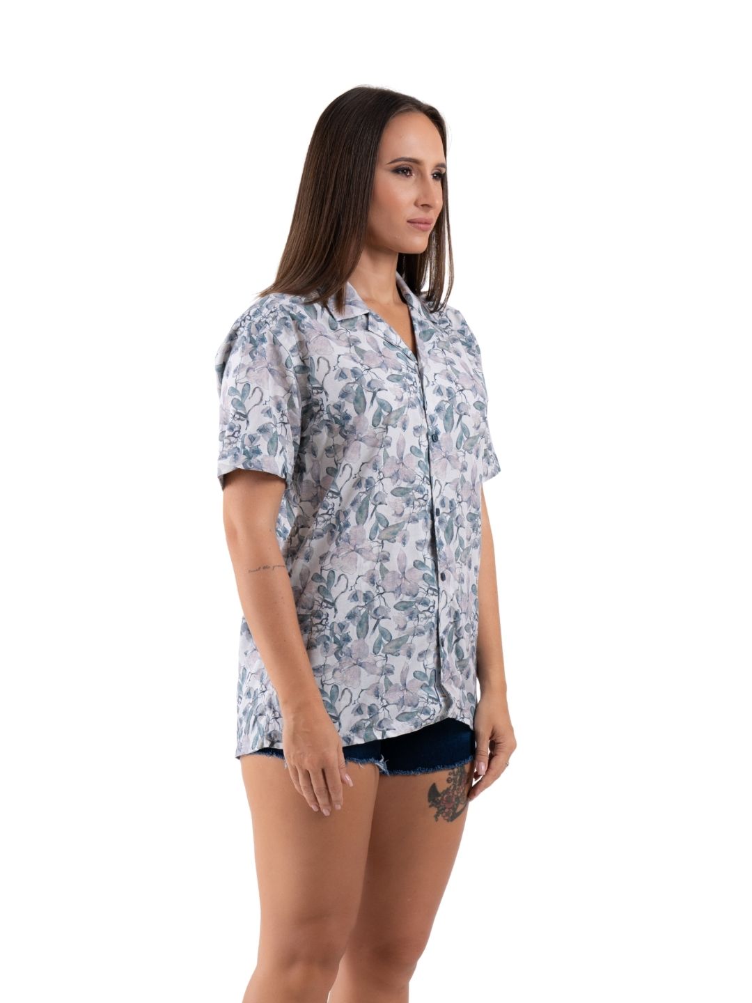 Resort Comfort Horizon Meadow Sketch Shirt