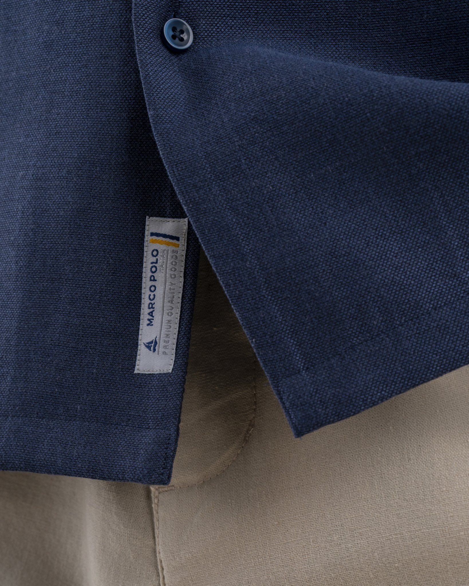 Riviera 2 Tone Rib Cuban Shirt