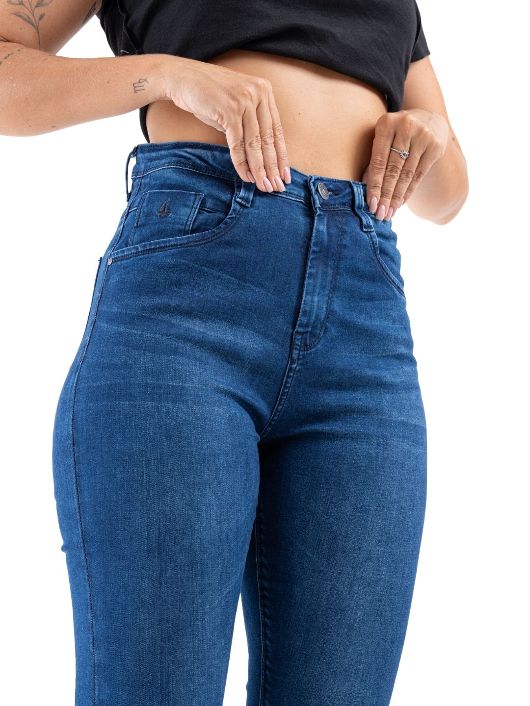 Aura High-Rise Denim