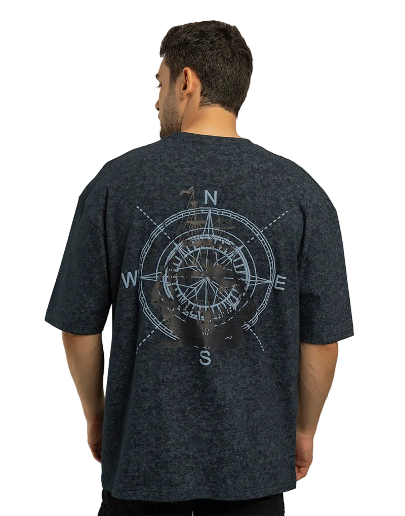 Urban Comfort Midnight Marl Oversized Tee