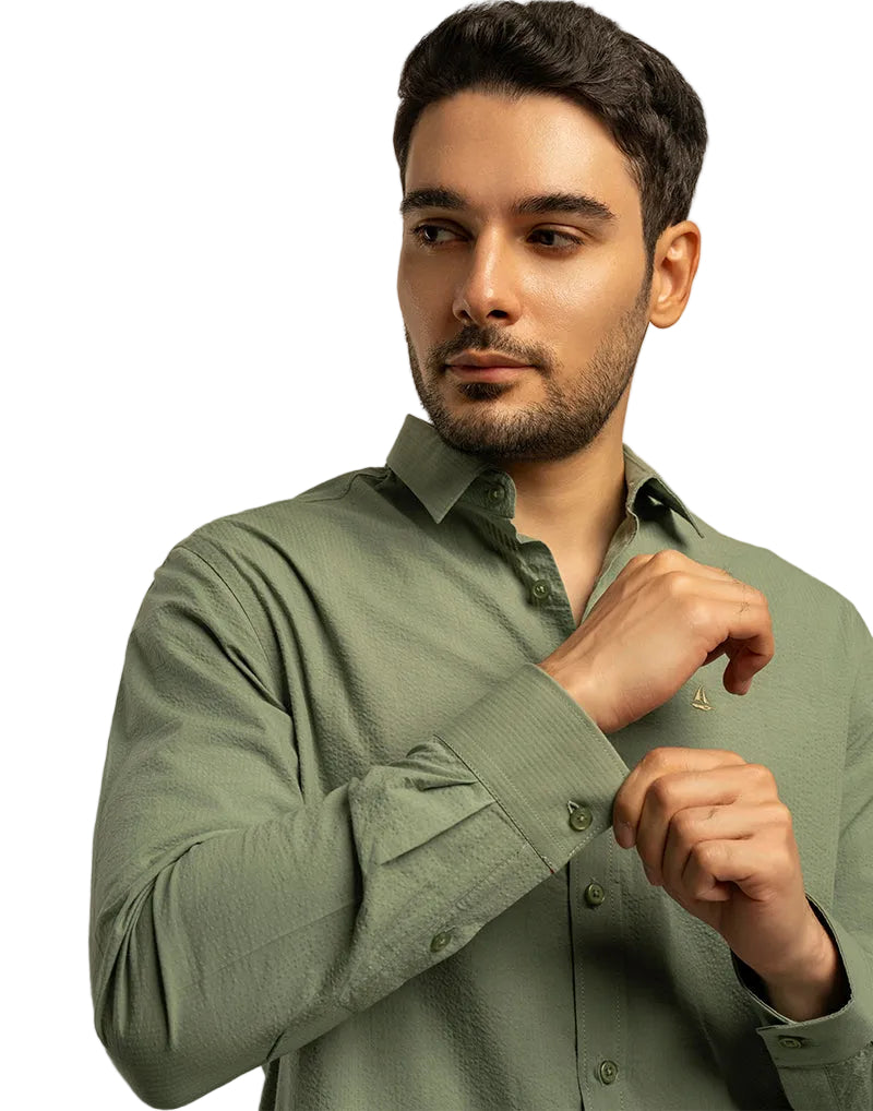Moss Green Signature Shirt