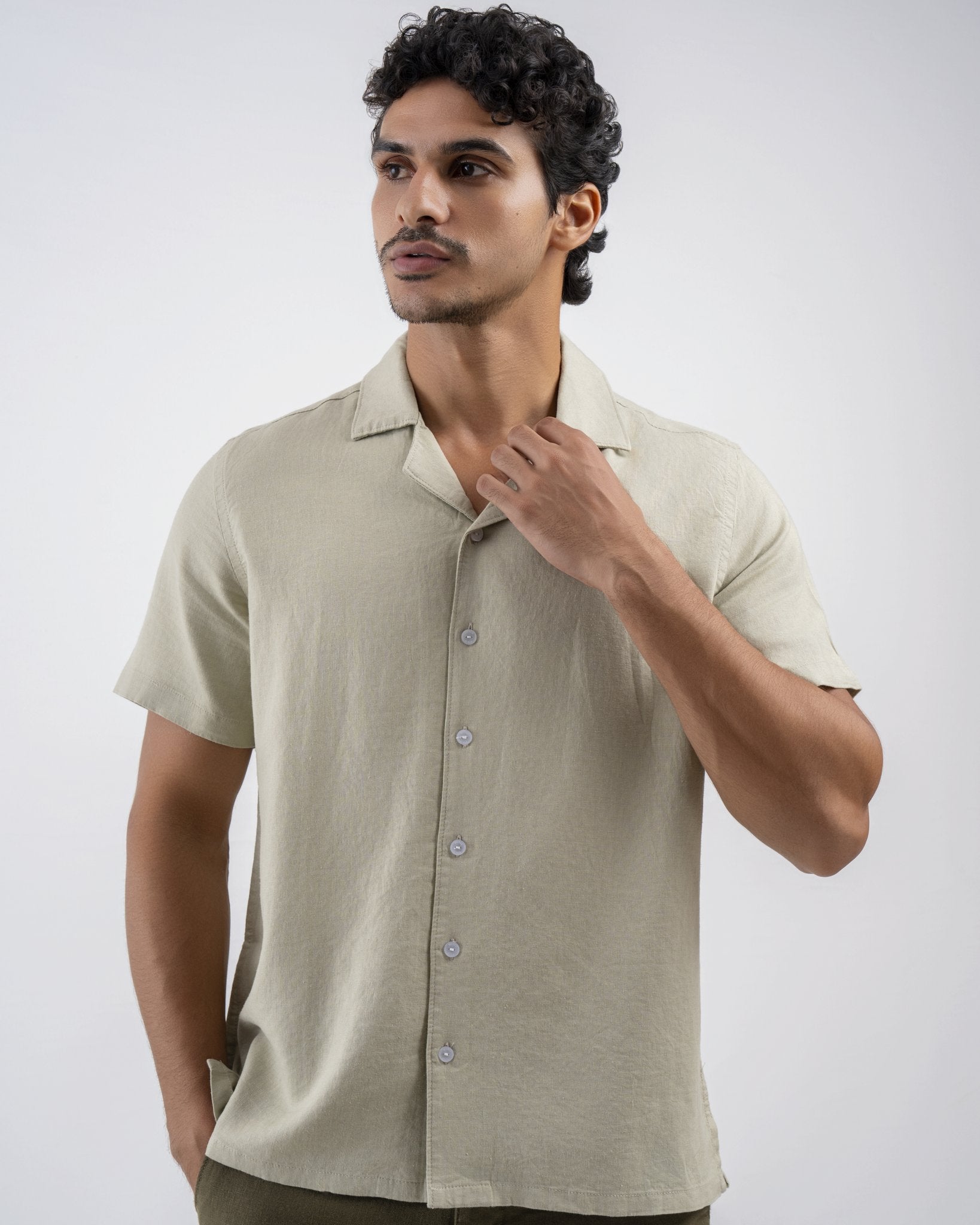 Riviera Linen Cuban Shirt