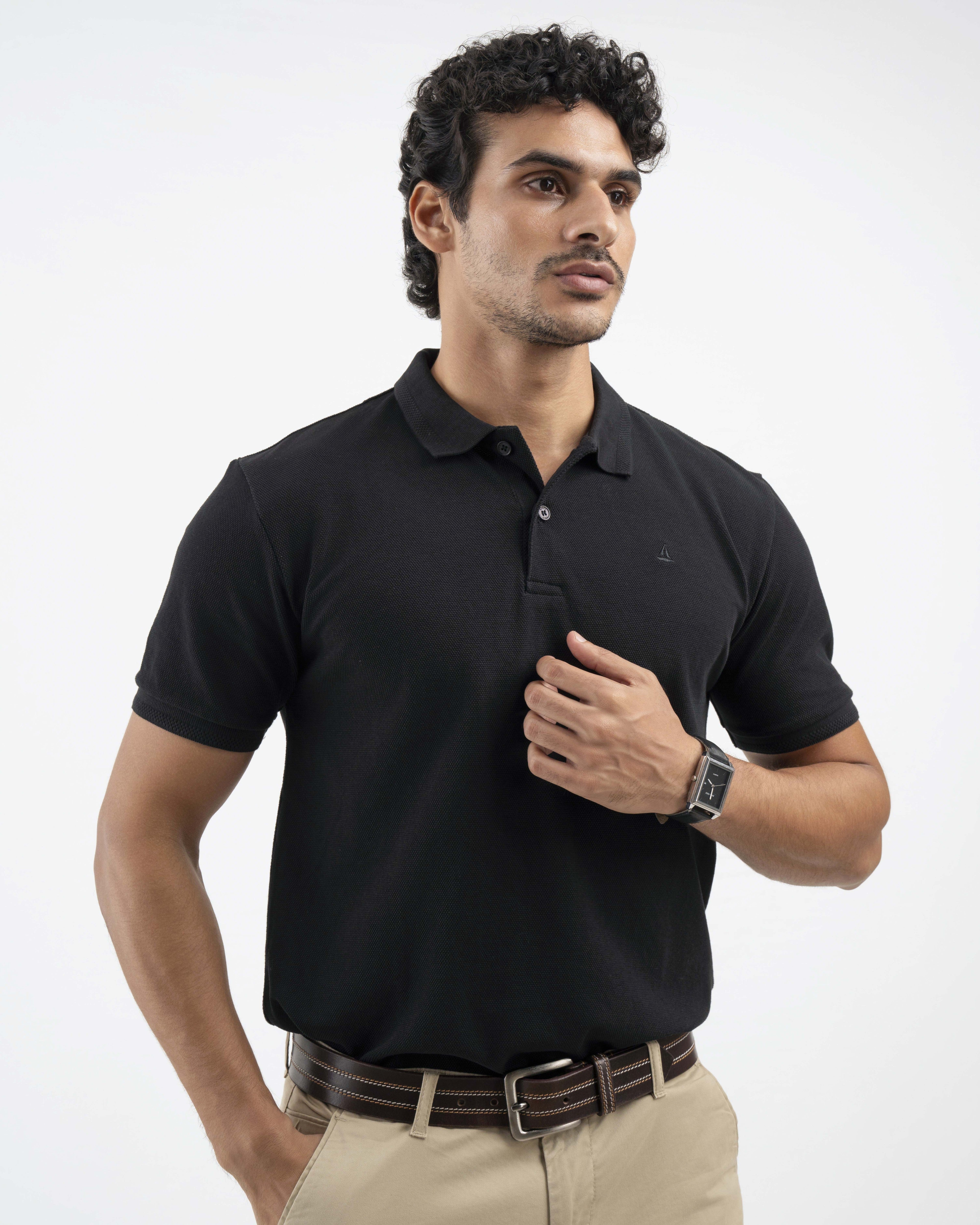 Signature Triple Pique Polo
