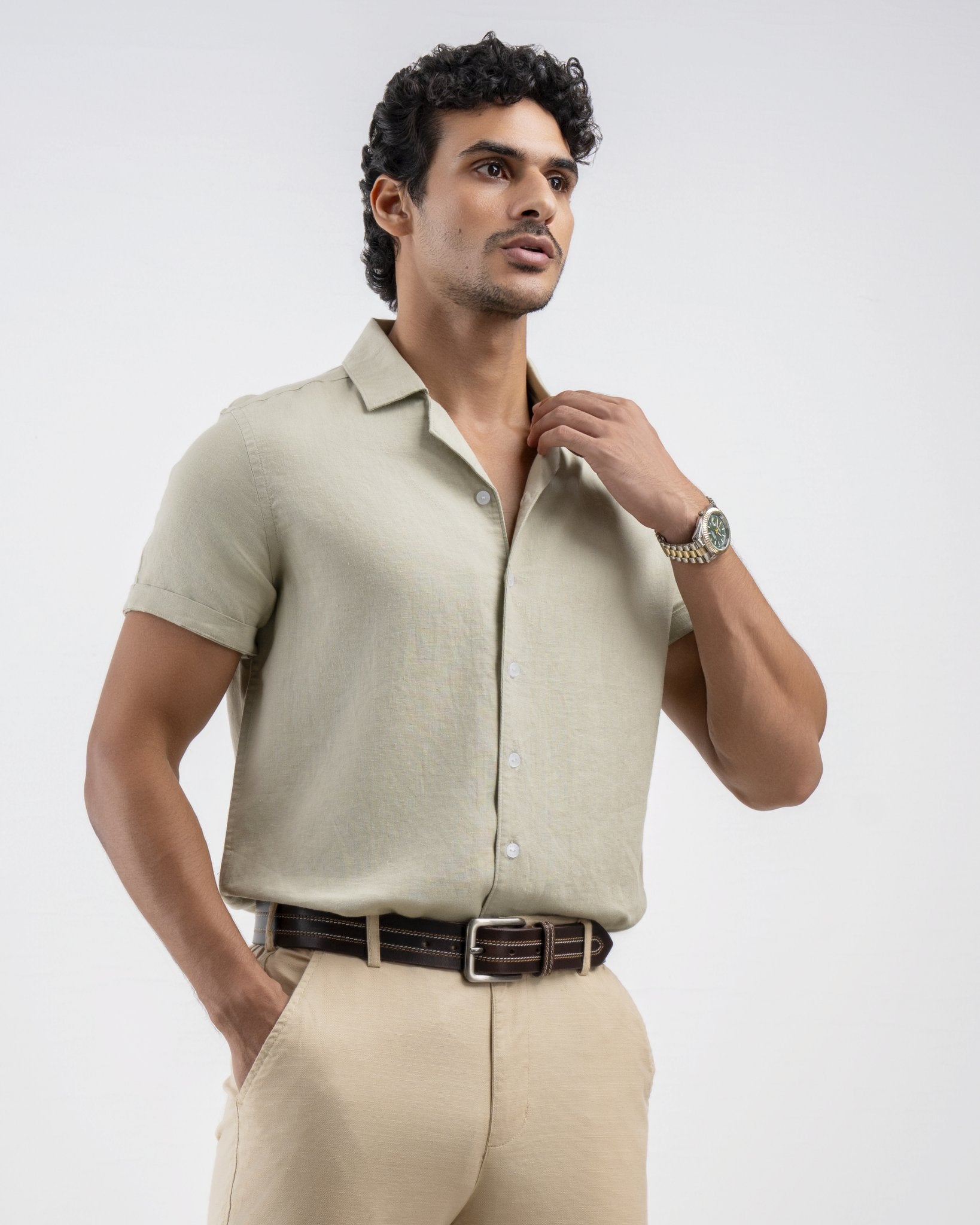 Riviera Linen Cuban Shirt